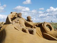 международный фестиваль песчаных скульптур-2009